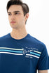 T-Shirt Round Neck With Chest Print
